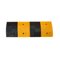 Pair of 1m Long 60T Load Rubber Speed Bump Hump Modular Speed Humps Road Hump Home & Garden Kings Warehouse