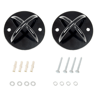 Pair of Wall Cross Anchor Mounts Kings Warehouse