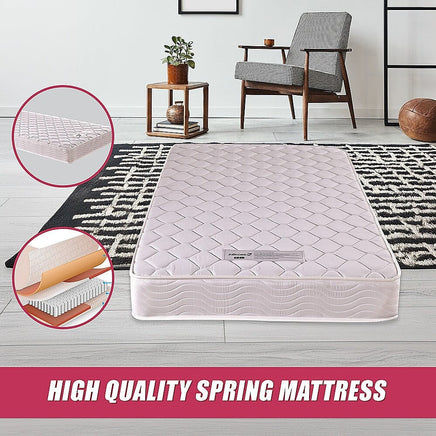PALERMO Single Bed Mattress Furniture Kings Warehouse