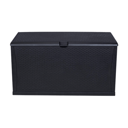 Patio Deck Box Outdoor Storage Plastic Bench Box 450 Litre Home & Garden Kings Warehouse