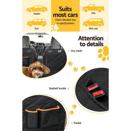 Pet Car Seat Cover Dog Hammock Protector Back Waterproof Belt Non Slip Mat cat supplies Kings Warehouse