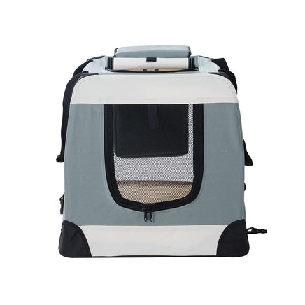 Pet Carrier Soft Crate Dog Cat Travel 70x52CM Portable Foldable Car Large Pet Care Kings Warehouse