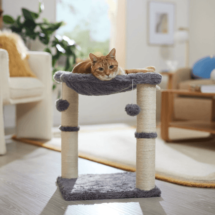 Petwiz 52cm Faux Fur Cat Tree Kings Warehouse
