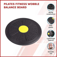 Pilates Fitness Wobble Balance Board Kings Warehouse