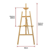 Pine Wood Easel Artist Art Display Painting Shop Tripod Stand Wedding Home & Garden Kings Warehouse