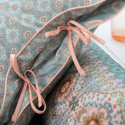 PIP Studio Origami Tree Light Blue Quilt Cover Set King Home & Garden Kings Warehouse