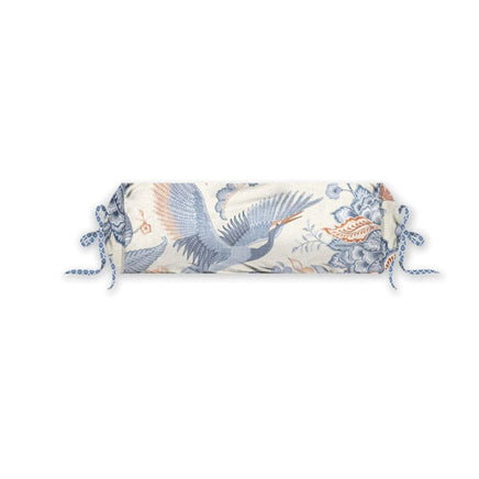 PIP Studio Royal Birds Blue Neckroll Cushion Home & Garden Kings Warehouse