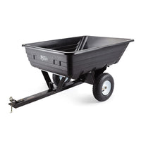 PLANTCRAFT 400LBS Poly Dump Cart Garden Tip Trailer Tray Tow Quad ATV Ride Home & Garden Kings Warehouse