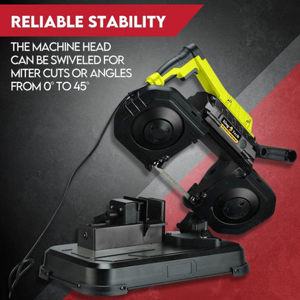 Portable Band Saw Cold Cut Metal Cut Off Chop Bandsaw 127mm Tools Kings Warehouse