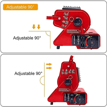 Portable Butane Gas Heater Camping Camp Tent Outdoor Hiking Camper Survival Red Home & Garden Kings Warehouse