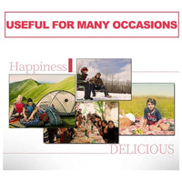 Portable Butane Gas Heater Camping Camp Tent Outdoor Hiking Camper Survival Red Home & Garden Kings Warehouse