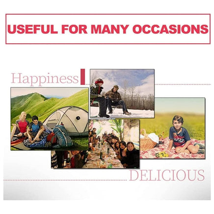 Portable Butane Gas Heater Camping Camp Tent Outdoor Hiking Camper Survival Red Home & Garden Kings Warehouse