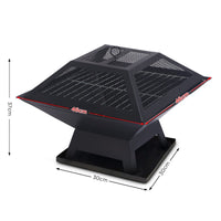 Portable Outdoor Fire Pit for BBQ, Grilling, Cooking, Camping Kings Warehouse