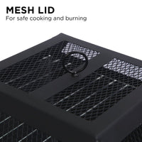 Portable Outdoor Fire Pit for BBQ, Grilling, Cooking, Camping Kings Warehouse