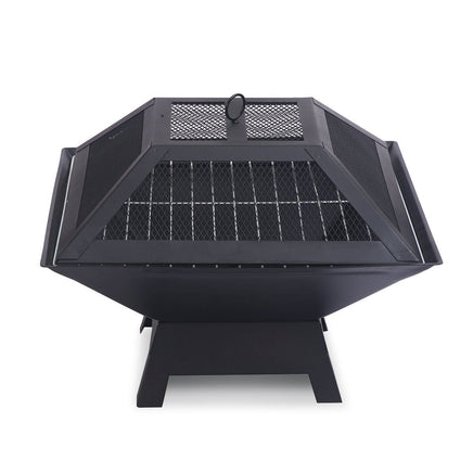 Portable Outdoor Fire Pit for BBQ, Grilling, Cooking, Camping Kings Warehouse