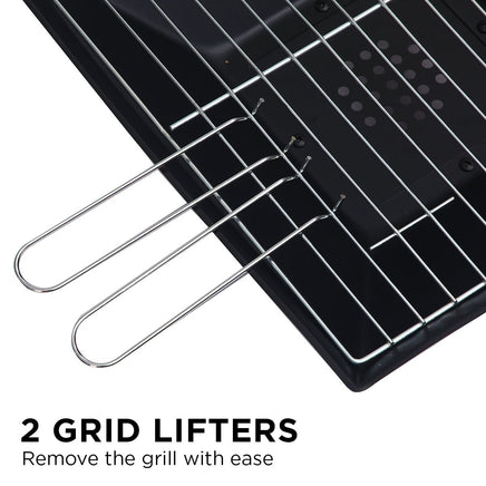 Portable Outdoor Fire Pit for BBQ, Grilling, Cooking, Camping Kings Warehouse