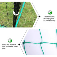 POULTRY NETTING Quality Net Chicken Electric Fence 60m X 115cm Pet Care Kings Warehouse