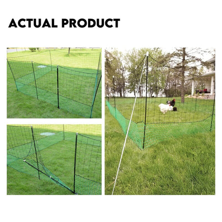 POULTRY NETTING Quality Net Chicken Electric Fence 60m X 115cm Pet Care Kings Warehouse