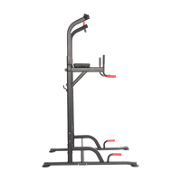 Power Tower Chin Up Bar Push Pull Up Knee Raise Weight Bench Gym Station Sports & Fitness Kings Warehouse