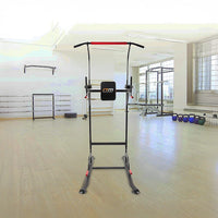 Power Tower Chin Up Bar Push Pull Up Knee Raise Weight Bench Gym Station Sports & Fitness Kings Warehouse
