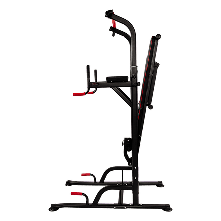 Power Tower Pull Up Weight Bench Dip Multi Station Chin Up Home Gym Equipment Sports & Fitness Kings Warehouse