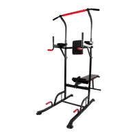 Power Tower Pull Up Weight Bench Dip Multi Station Chin Up Home Gym Equipment Sports & Fitness Kings Warehouse