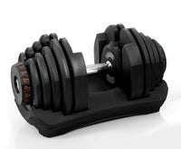 Powertrain 2 x 40kg Powertrain Adjustable Dumbbells Home Gym Set Sports & Fitness Kings Warehouse