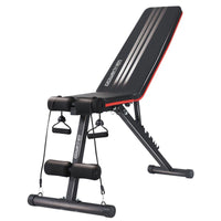 Powertrain Adjustable Incline Decline Exercise Bench Resistance Bands Kings Warehouse