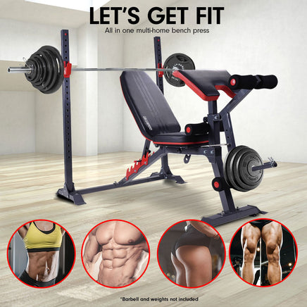 Powertrain Adjustable Weight Bench Home Gym Bench Press - 301 Kings Warehouse
