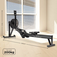 Powertrain Air Rowing Machine Resistance Rower for Home Gym Cardio Kings Warehouse