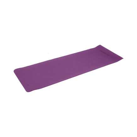 Powertrain Eco-friendly Dual Layer 6mm Yoga Mat | Royal Purple | Non-slip Surface And Carry Strap For Ultimate Comfort And Portability Kings Warehouse