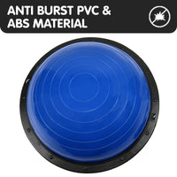 Powertrain Fitness Yoga Ball Home Gym Workout Balance Trainer Blue Kings Warehouse