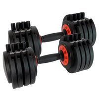 Powertrain GEN2 Pro Adjustable Dumbbell Set - 50kg Kings Warehouse