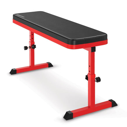 Powertrain Height-Adjustable Exercise Home Gym Flat Weight Bench Sports & Fitness Kings Warehouse