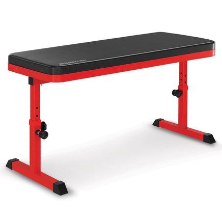 Powertrain Height-Adjustable Exercise Home Gym Flat Weight Bench Sports & Fitness Kings Warehouse