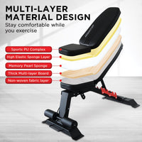 Powertrain Home Gym Adjustable Dumbbell Bench Kings Warehouse