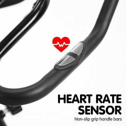 Powertrain Home Gym Flywheel Exercise Spin Bike - Blue Kings Warehouse