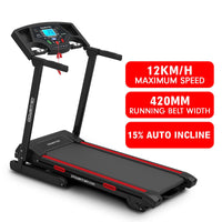 Powertrain K200 Electric Treadmill Folding Home Gym Running Machine Kings Warehouse