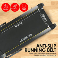 Powertrain K2000 Treadmill w/ Fan & Auto Incline Speed 22km/h Kings Warehouse