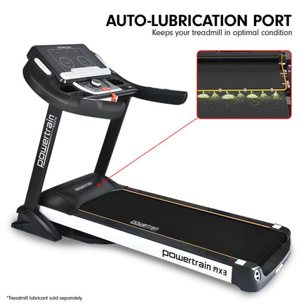 Powertrain MX3 Treadmill Performance Home Gym Cardio Machine Kings Warehouse