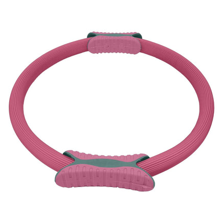Powertrain Pilates Ring Band Yoga Home Workout Exercise Band Pink Kings Warehouse