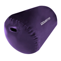 Powertrain Sports Inflatable Air Exercise Roller Gymnastics Gym Barrel 120 x 75cm Purple Kings Warehouse