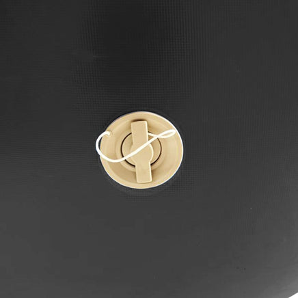 Powertrain Sports Inflatable Gymnastics Air Barrel Exercise Roller 120 x 75cm - Black Kings Warehouse