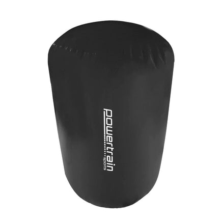 Powertrain Sports Inflatable Gymnastics Air Barrel Exercise Roller 120 x 75cm - Black Kings Warehouse