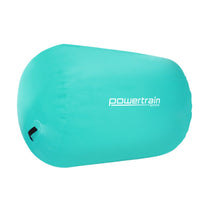 Powertrain Sports Inflatable Gymnastics Air Barrel Exercise Roller 120 x 75cm - Green Kings Warehouse