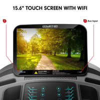 Powertrain V1100 Treadmill with Wifi Touch Screen & Incline Kings Warehouse