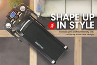 Powertrain V30 Foldable Treadmill Manual Incline Home Gym Cardio Kings Warehouse