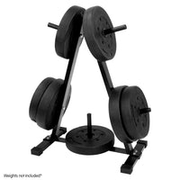 Powertrain Weight Plates Storage Home Gym Rack Kings Warehouse