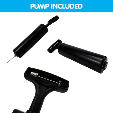 Powertrain Yoga Stability Disc Home Gym Pilates Balance Trainer Black Kings Warehouse