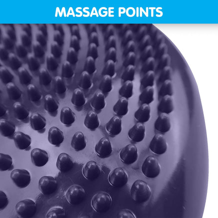 Powertrain Yoga Stability Disc w/ Pump Home Gym Pilate Balance Trainer - Purple Kings Warehouse